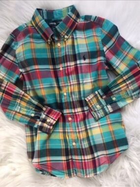 RALPH LAUREN Plaid Shirt
